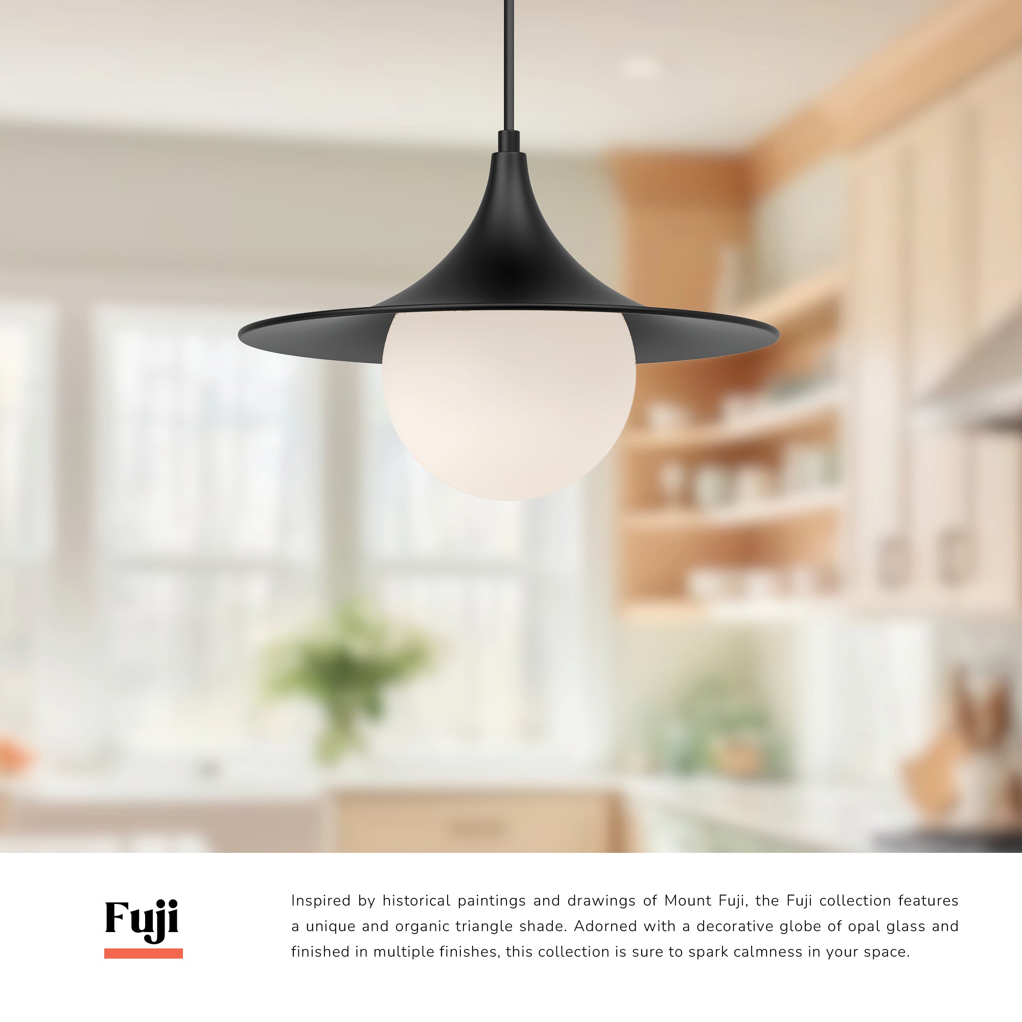 Fuji 12-in Pendant
