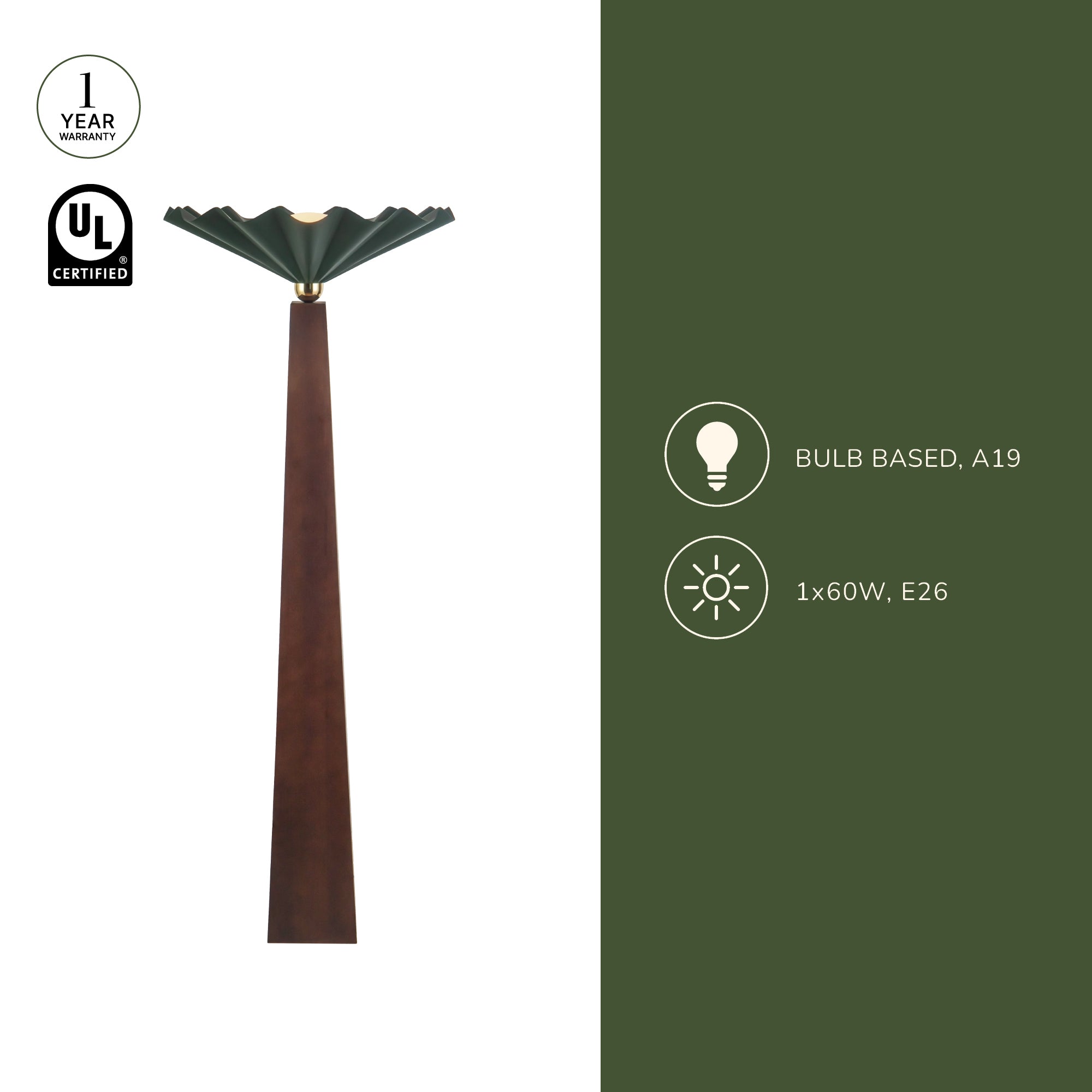 Furrow 64-inch Floor Lamp