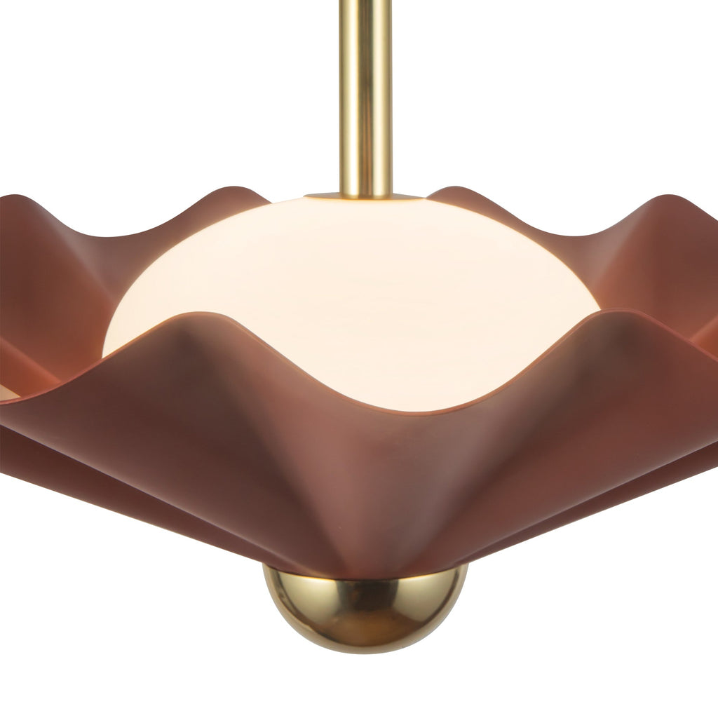 Furrow 16-in Pendant