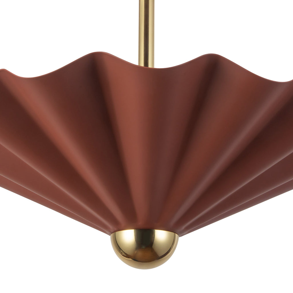 Furrow 16-in Pendant