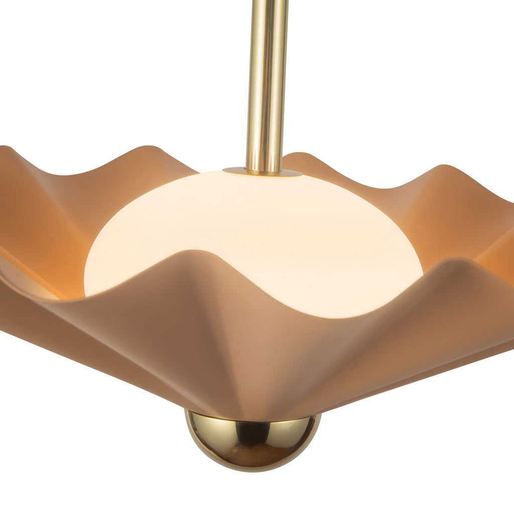 Furrow 16-in Pendant