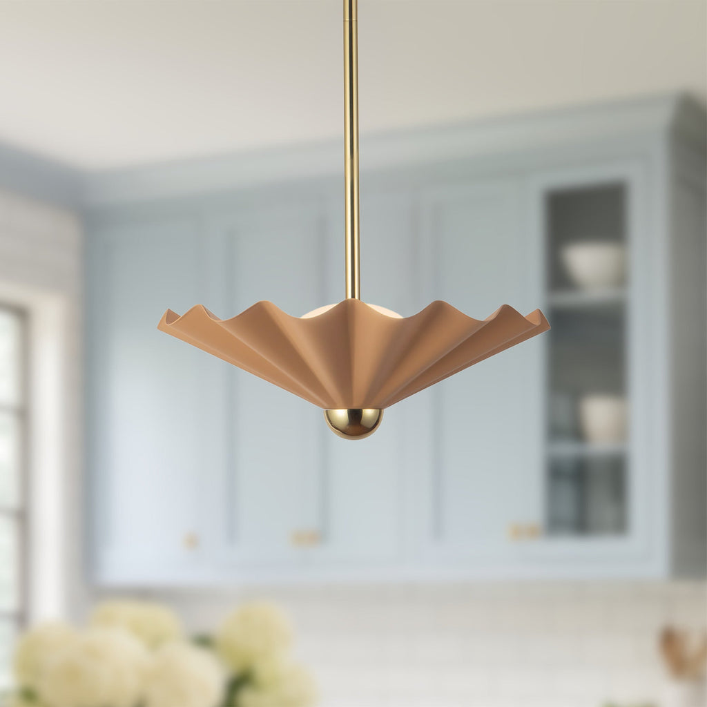 Furrow 16-in Pendant
