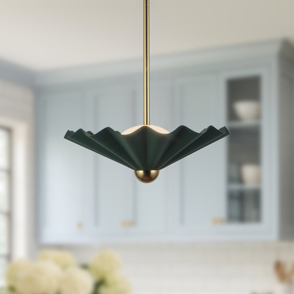 Furrow 16-in Pendant
