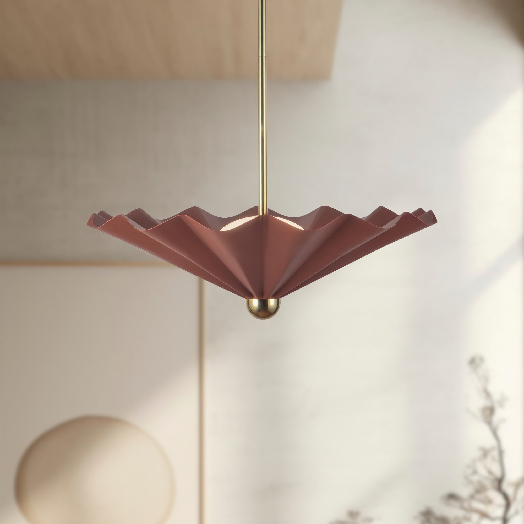Furrow 25-in Pendant