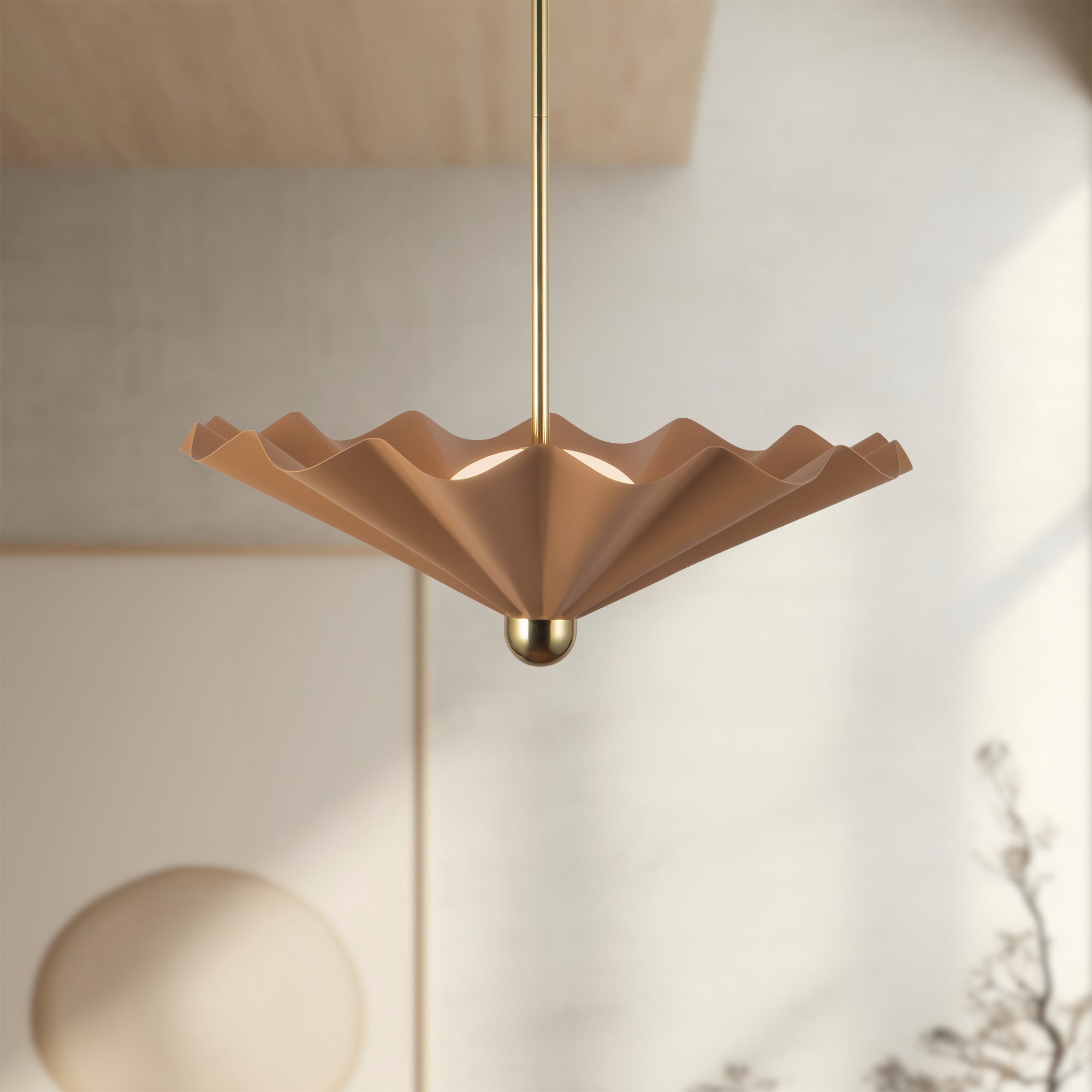 Furrow 25-in Pendant
