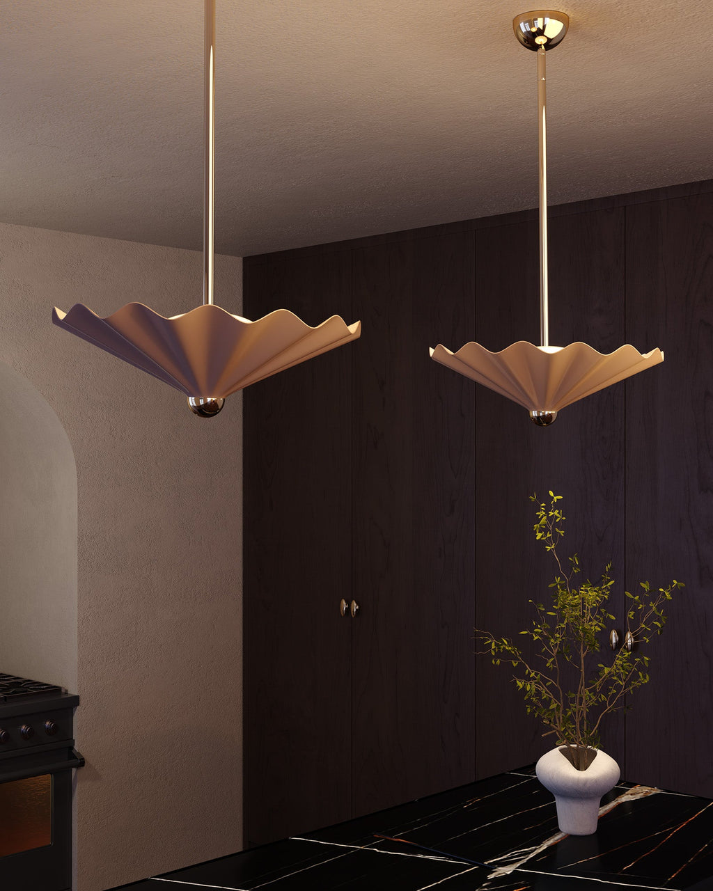 Furrow 25-in Pendant