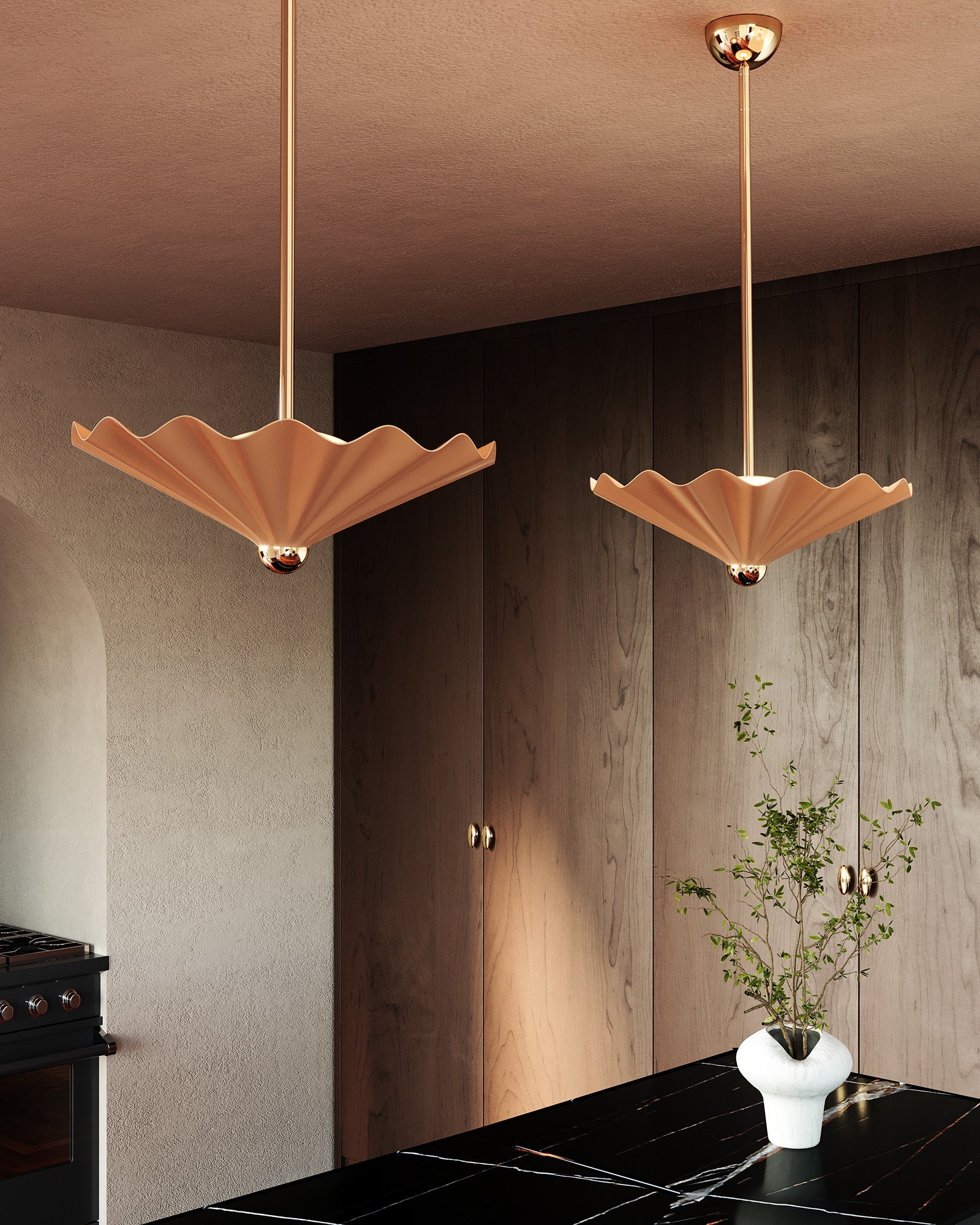 Furrow 25-in Pendant