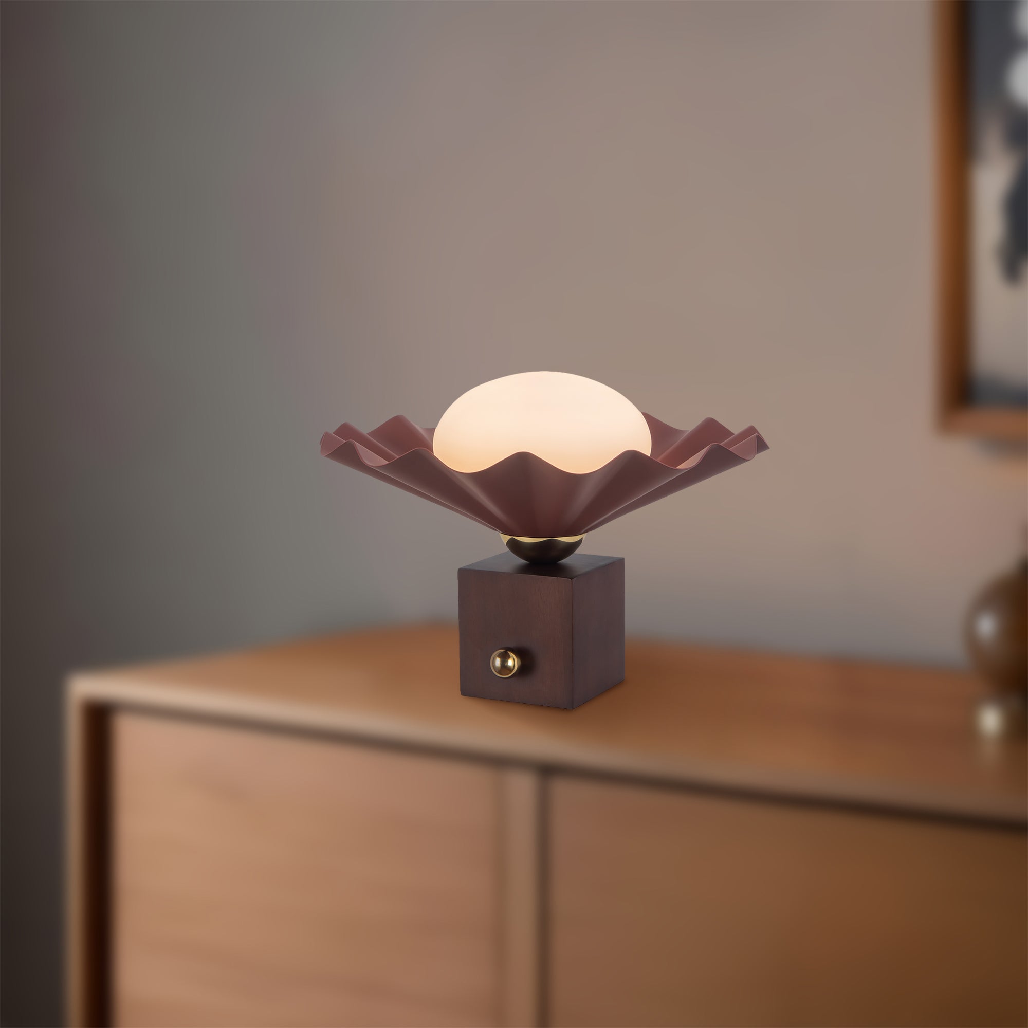 Furrow 12-in Table Lamp