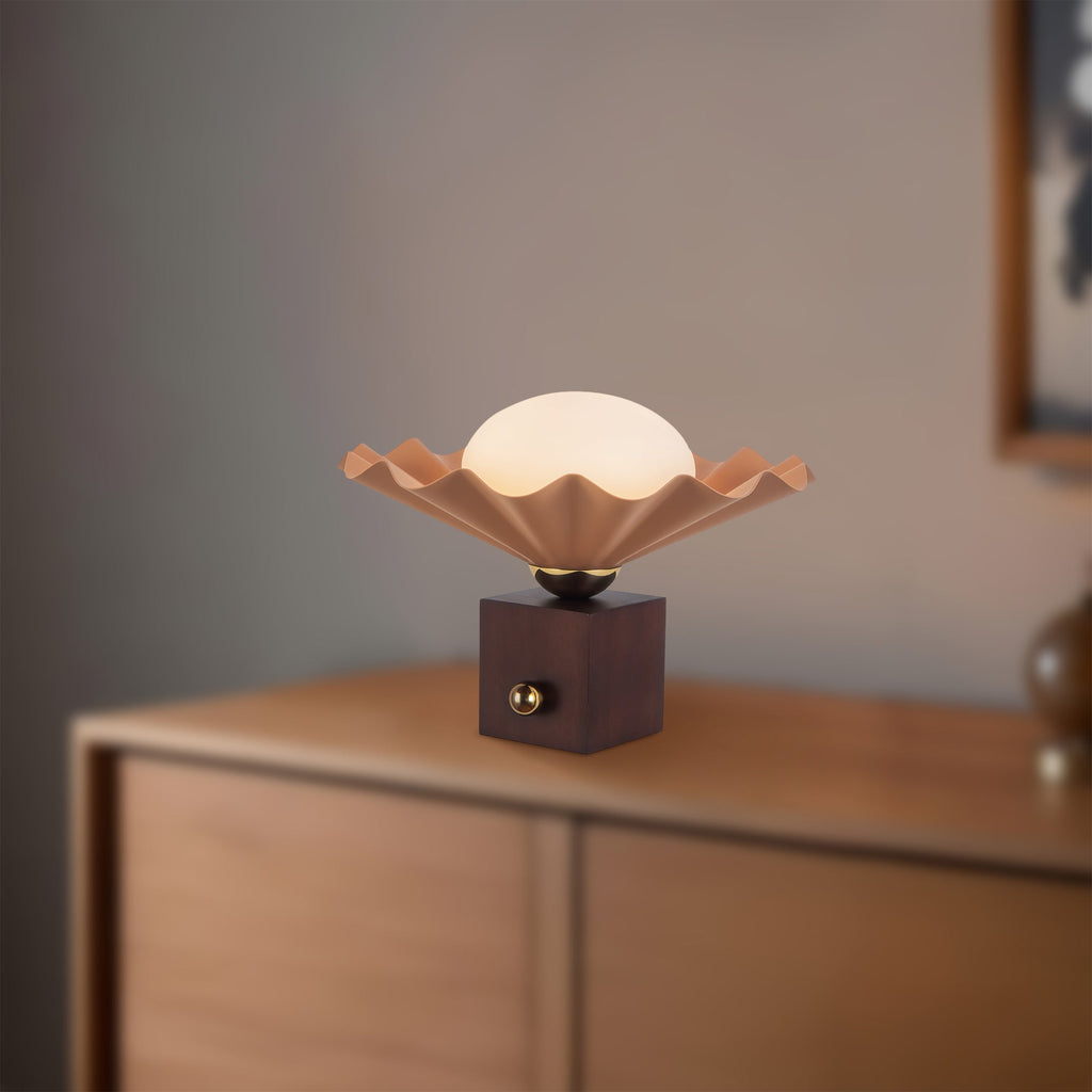 Furrow 12-in Table Lamp