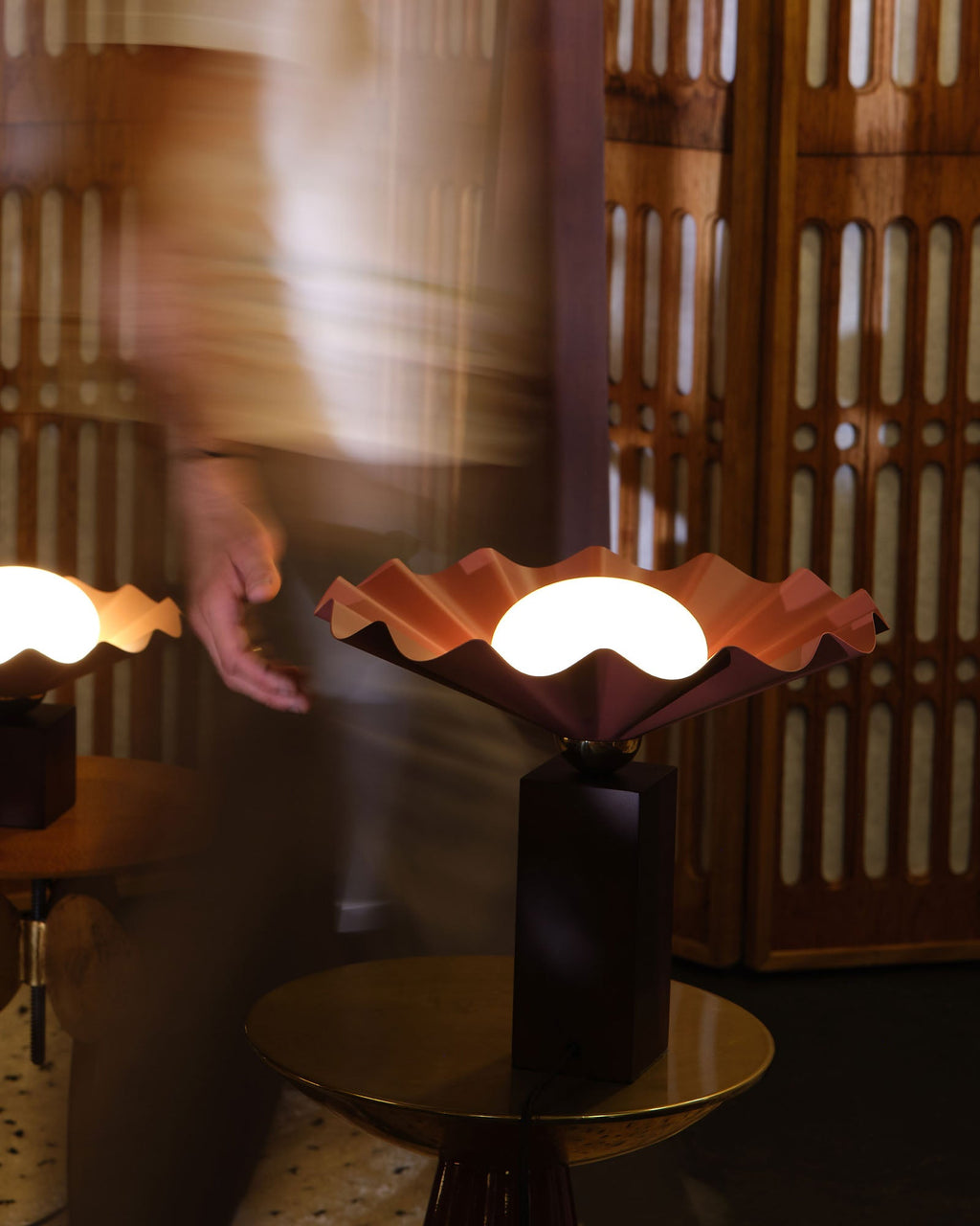 Furrow 16-in Table Lamp