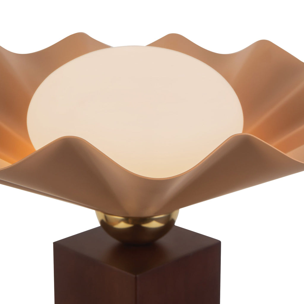 Furrow 16-in Table Lamp