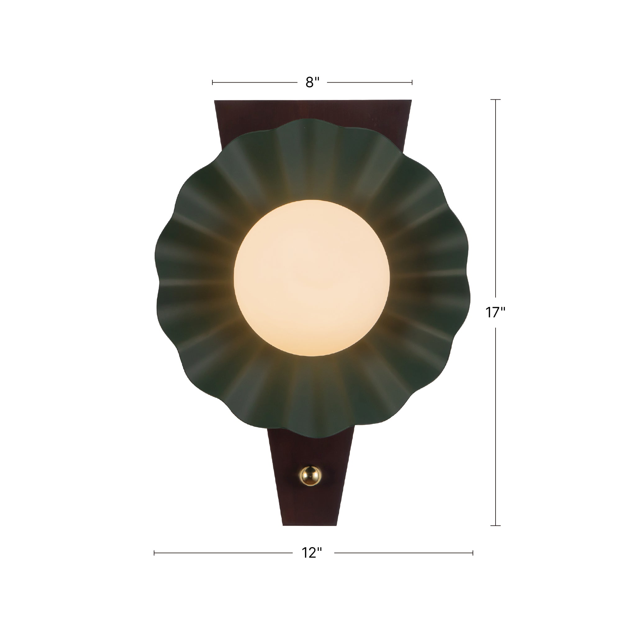 Furrow 12-in Wall Sconce