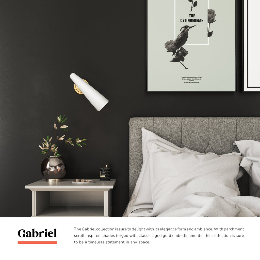Gabriel 5-in Wall/Vanity Light
