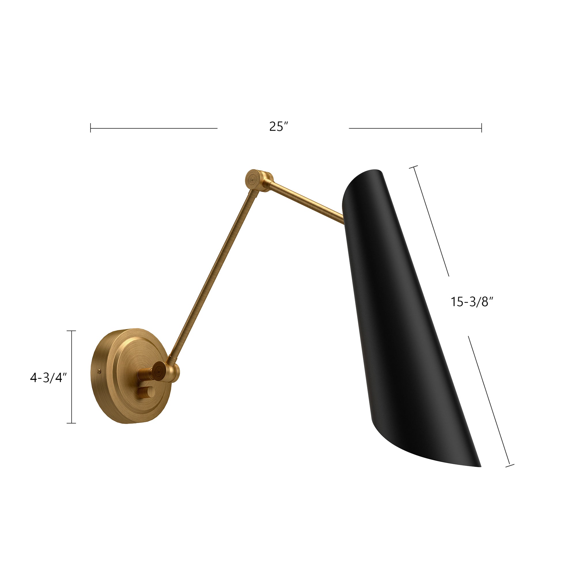Gabriel 4-in Wall/Vanity Light