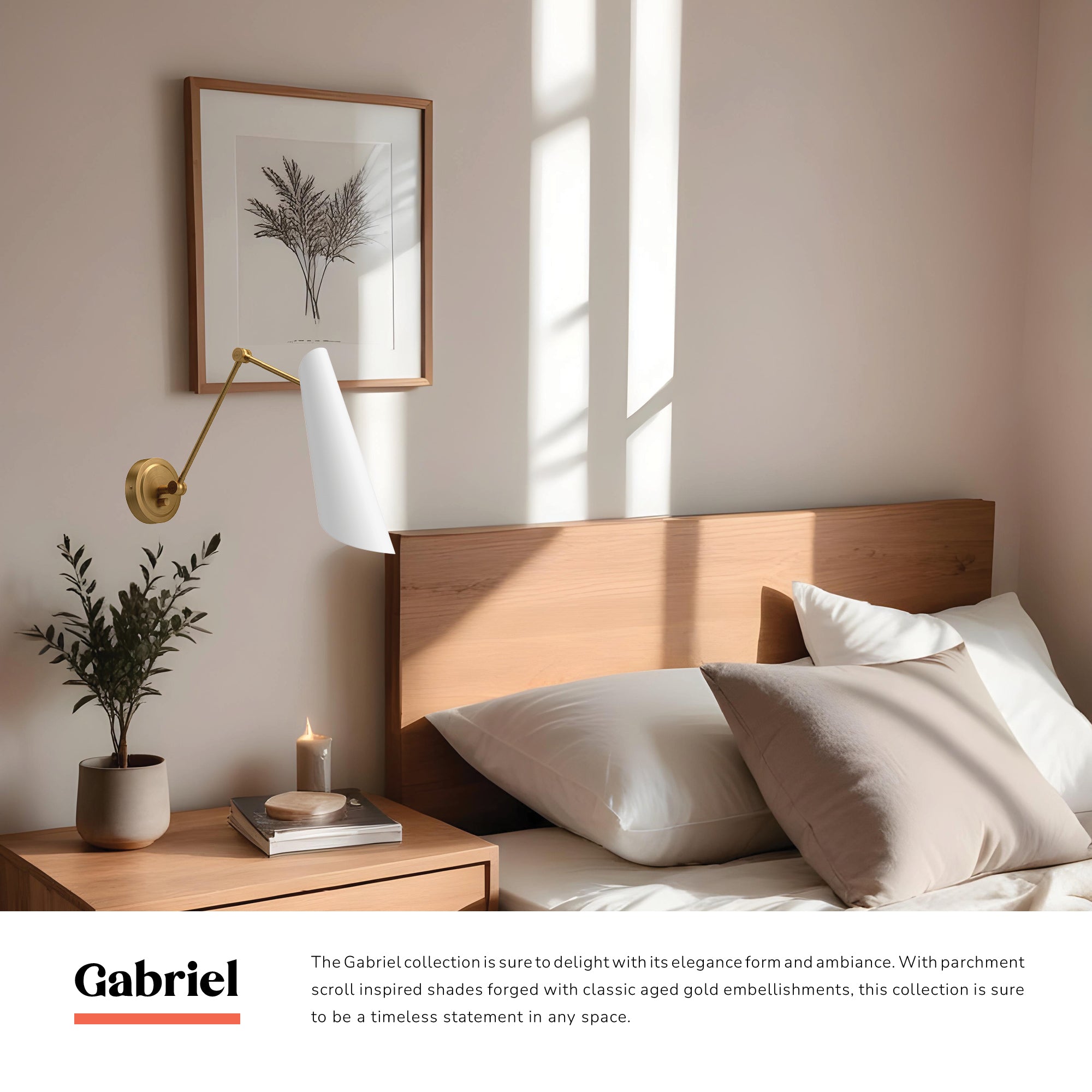 Gabriel 4-in Wall/Vanity Light