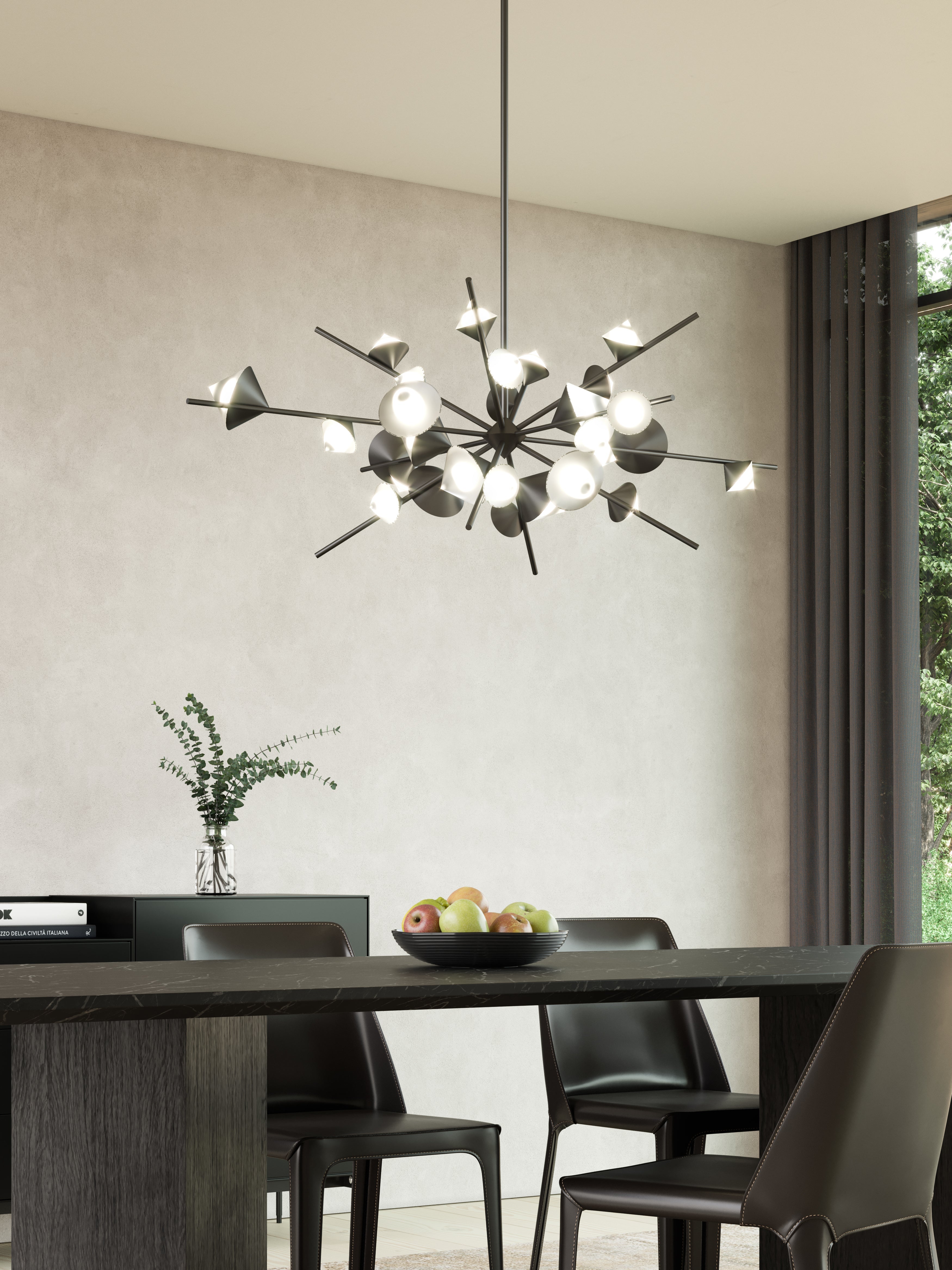 Geode 48-in Chandelier