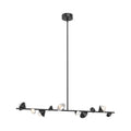 Geode 51-in Linear Pendant — Black
