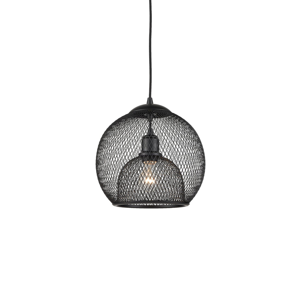 Gibraltar 12-in Pendant — Black