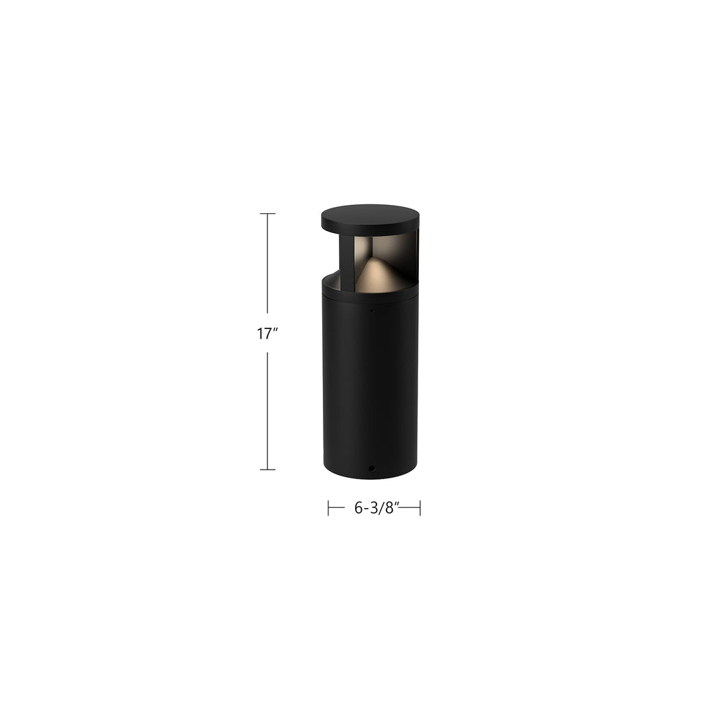 Glen 17-in Exterior Bollard