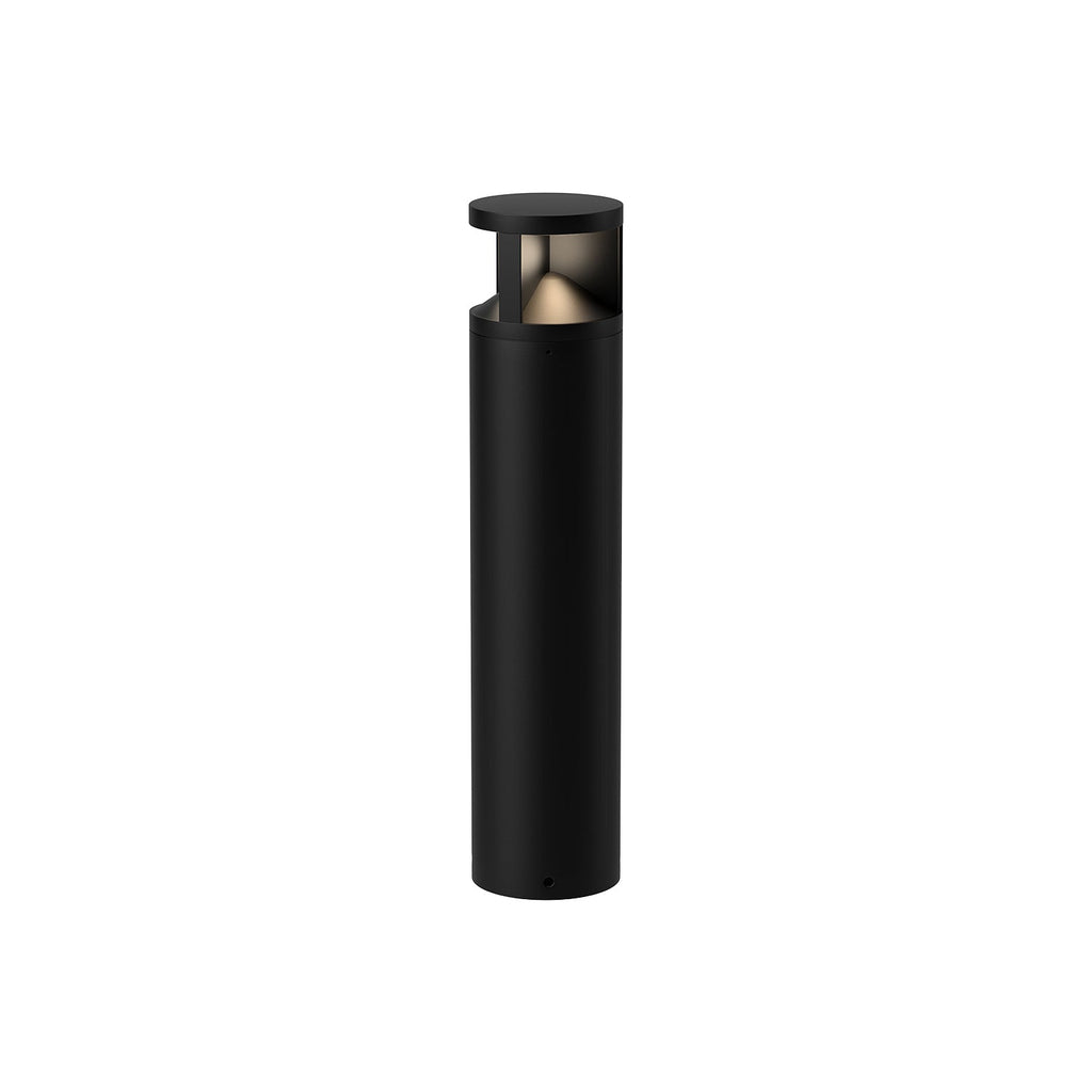Glen 29-in Exterior Bollard — Black [Universal Voltage]