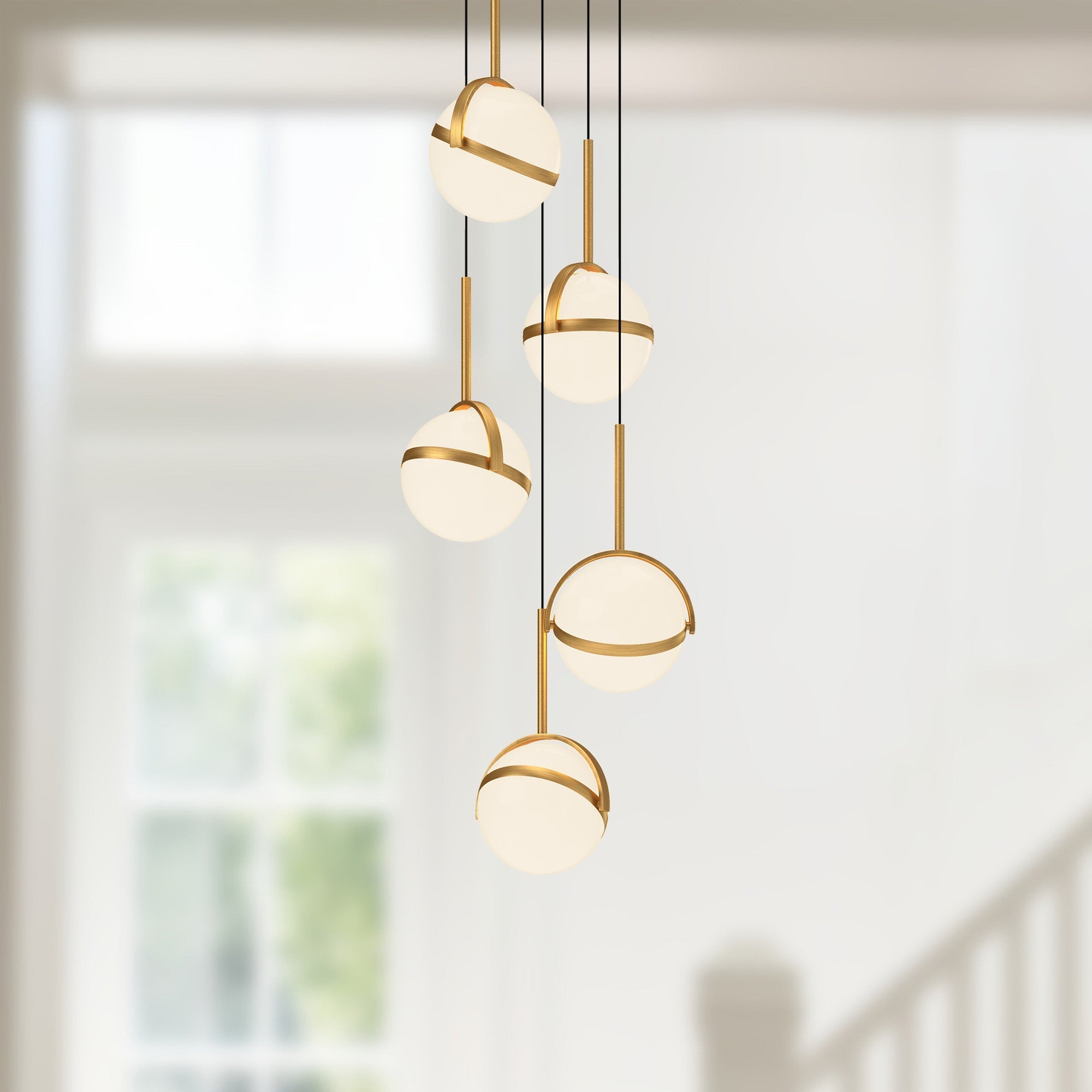 Globo 5 Head Multi Pendant