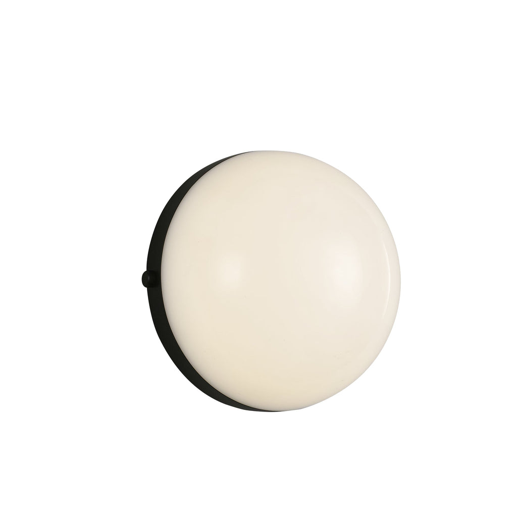 Globo 7-in Wall/Vanity Light — Matte Black