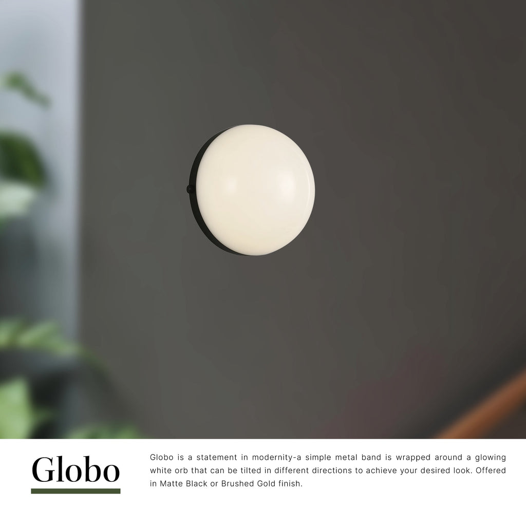 Globo 7-in Wall/Vanity Light