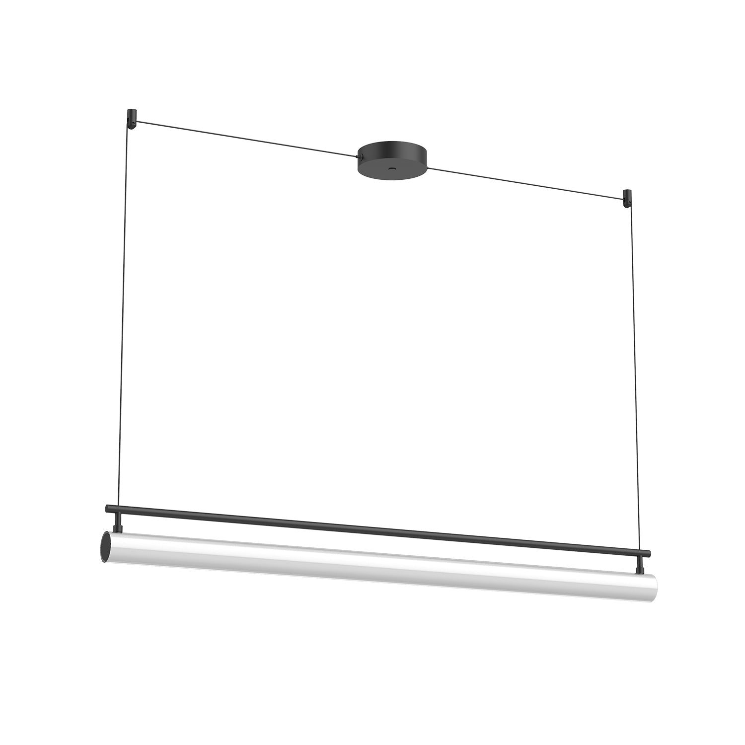 Gramercy 48-in Linear Pendant — Black