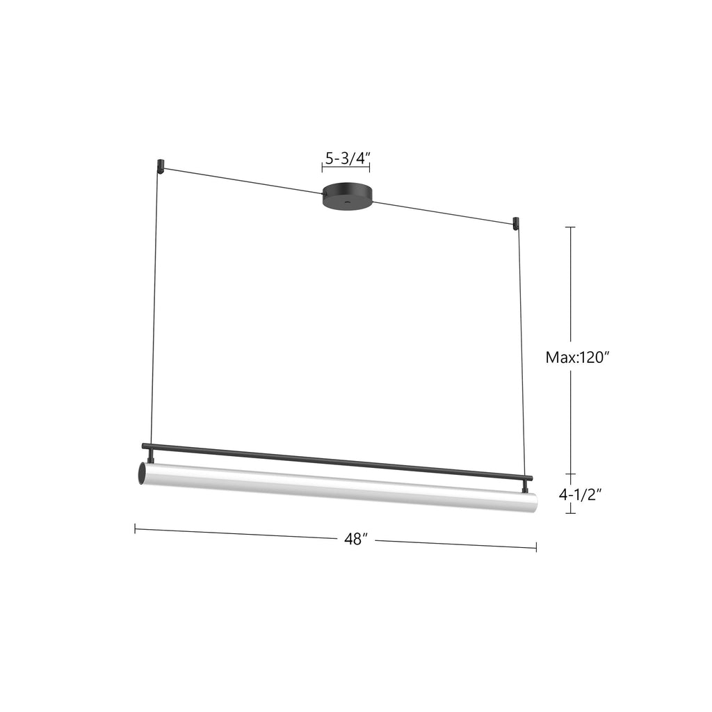 Gramercy 48-in Linear Pendant