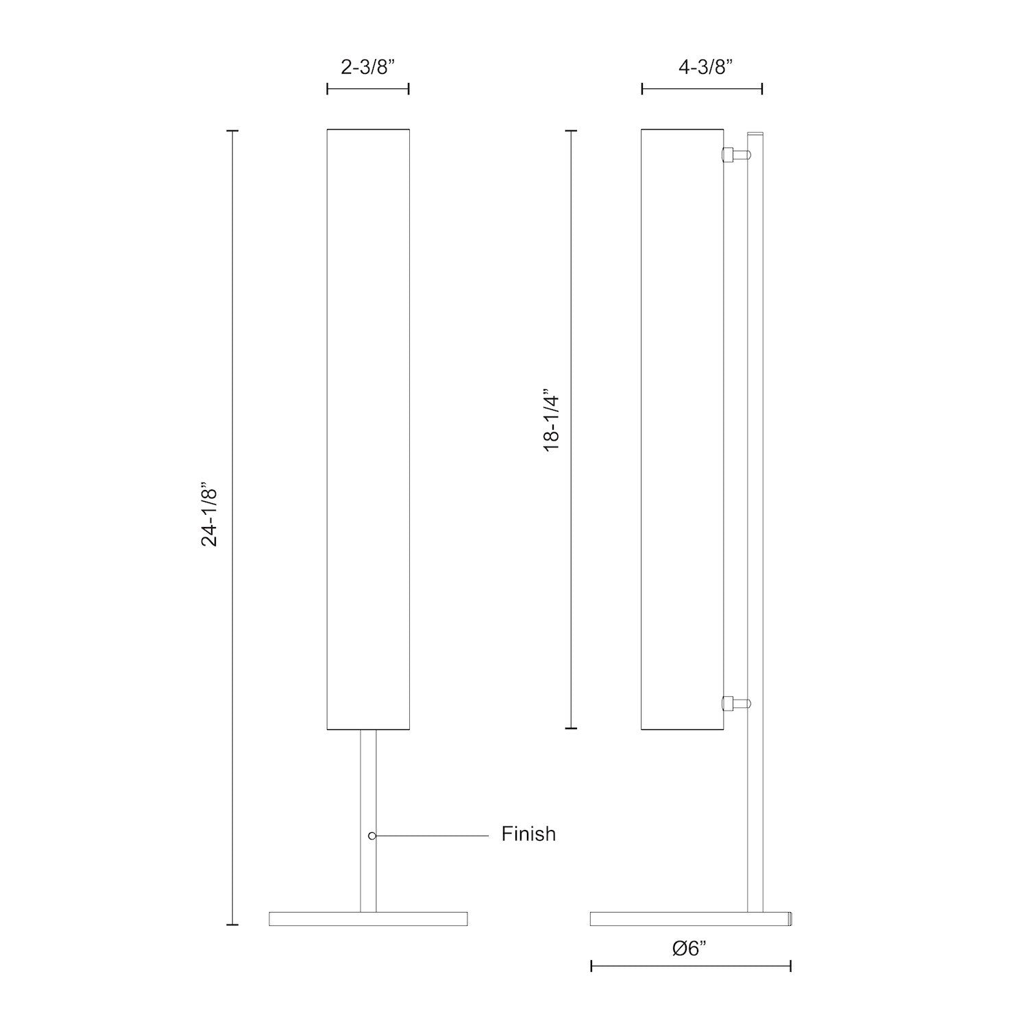 Gramercy 24-in Table Lamp