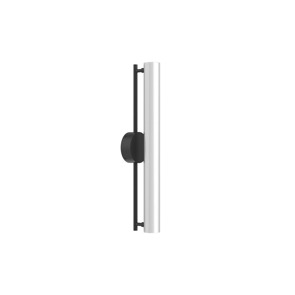 Gramercy 24-in Wall Sconce — Black [Universal Voltage]