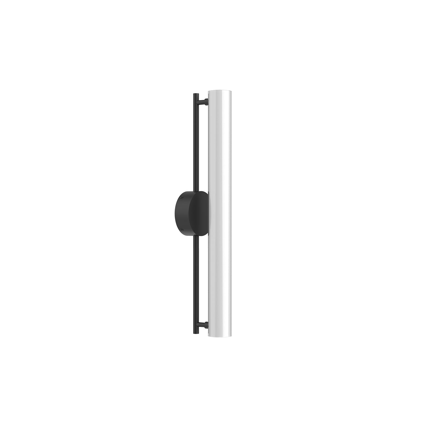 Gramercy 24-in Wall Sconce — Black [Universal Voltage]