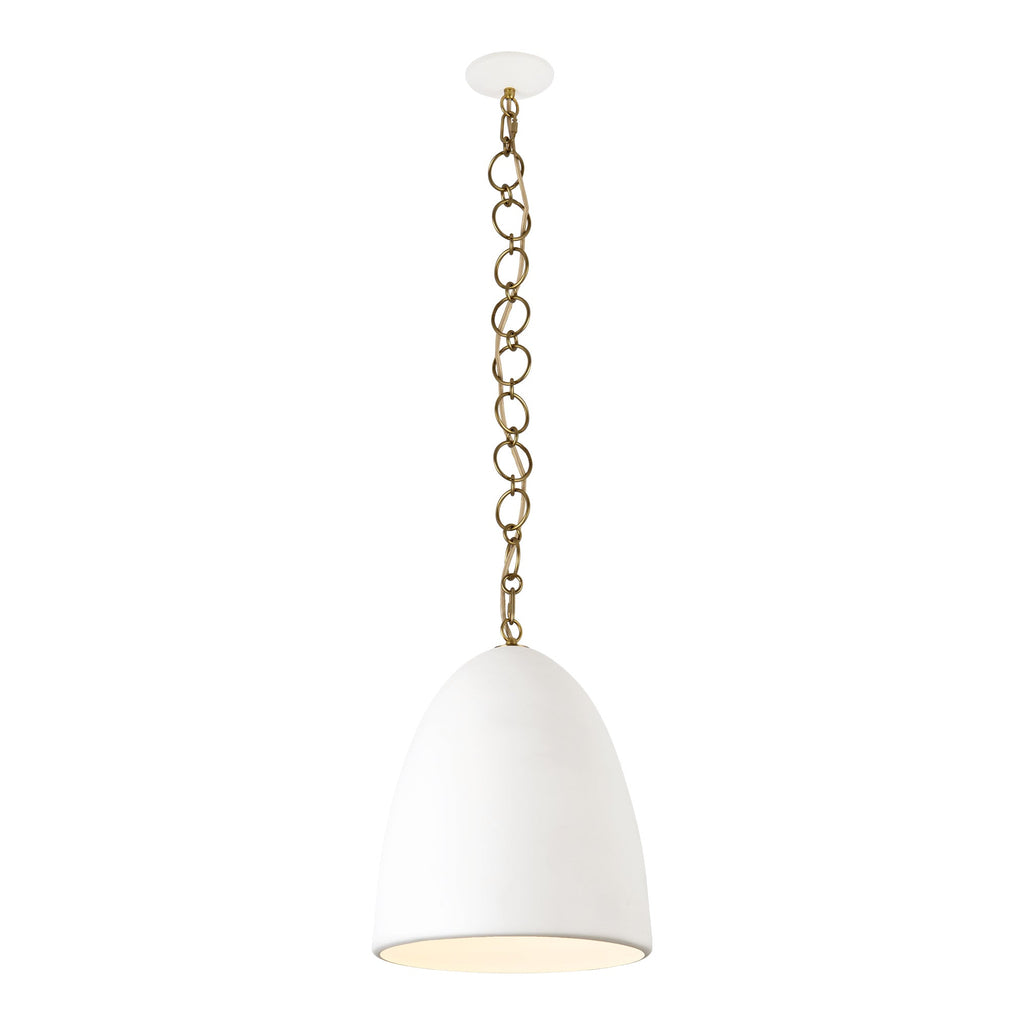 Grant 14-in Pendant — Antique White