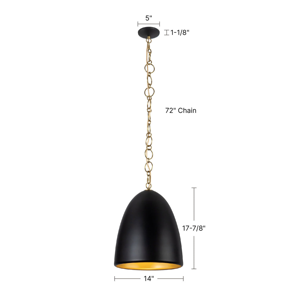 Grant 14-in Pendant