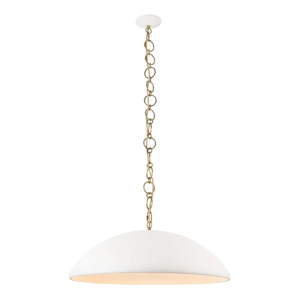Grant 28-in Pendant — Antique White