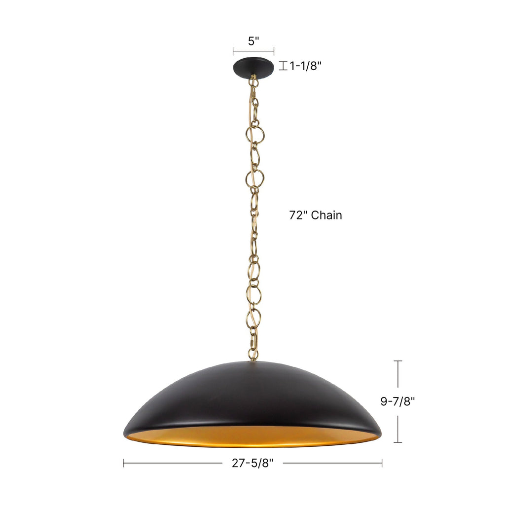 Grant 28-in Pendant
