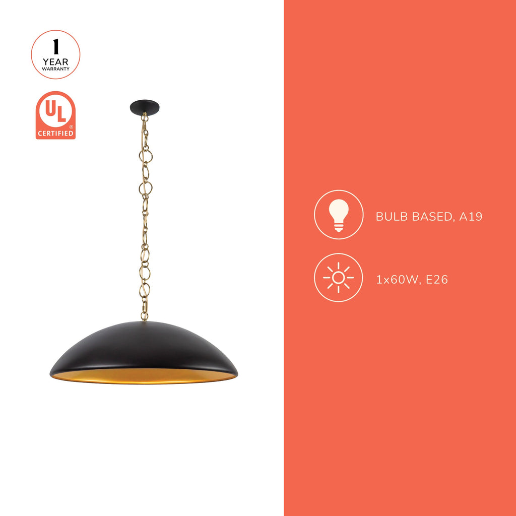 Grant 28-in Pendant