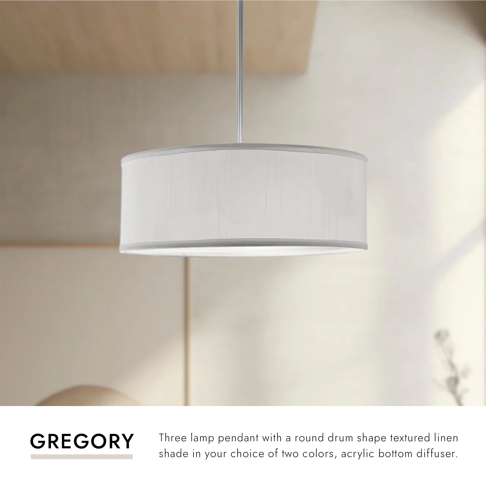 Gregory 15-in Pendant