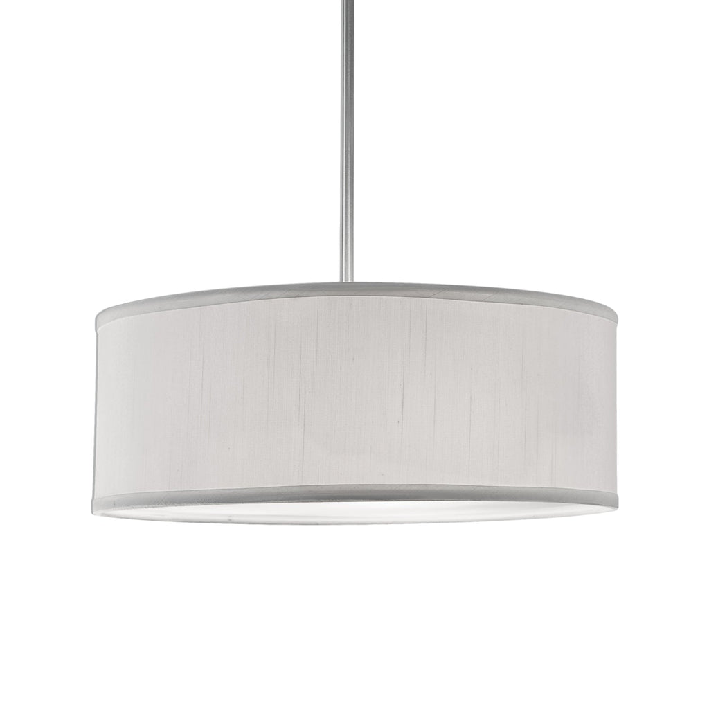 Gregory 20-in Pendant — White