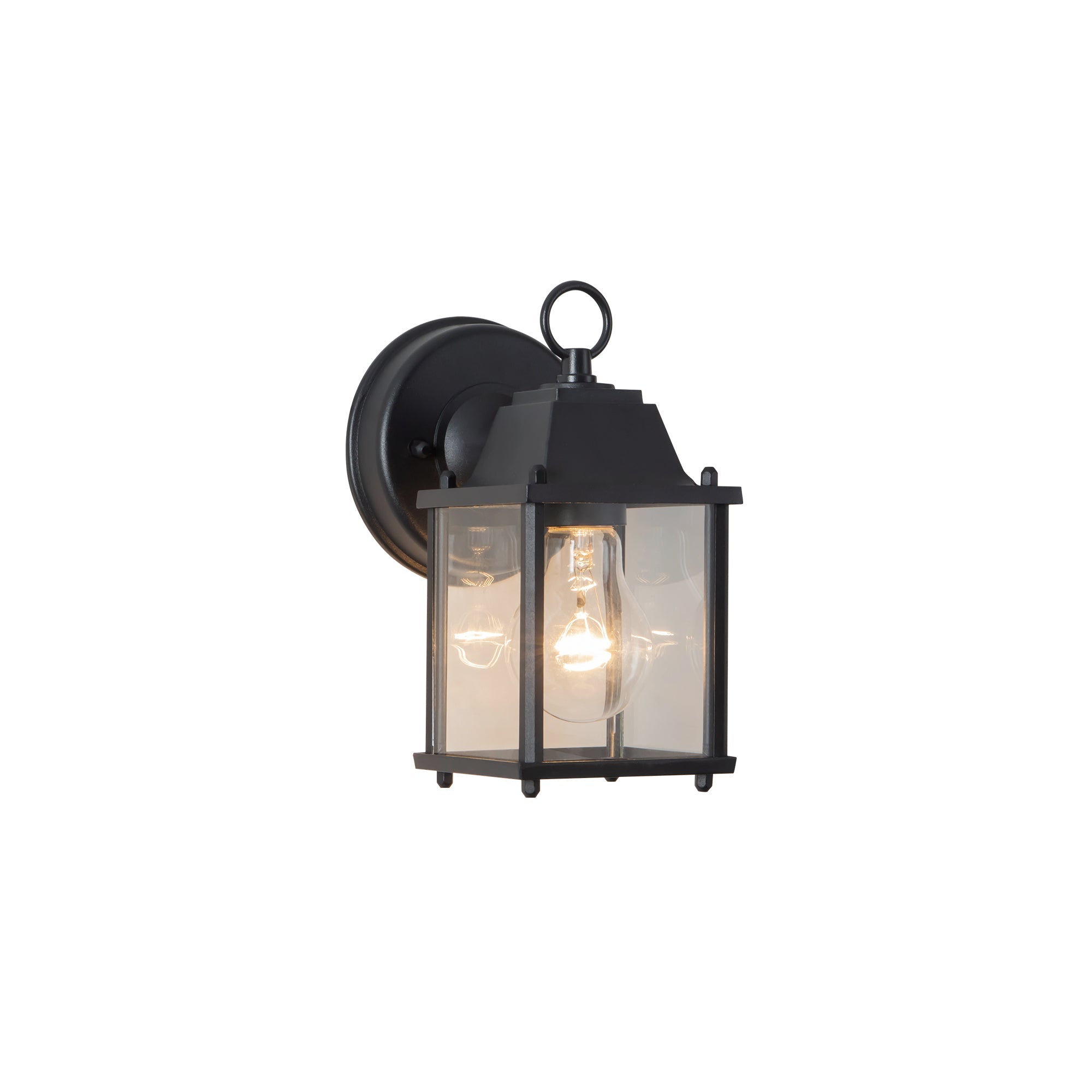 Grove 8-in Exterior Wall — Black