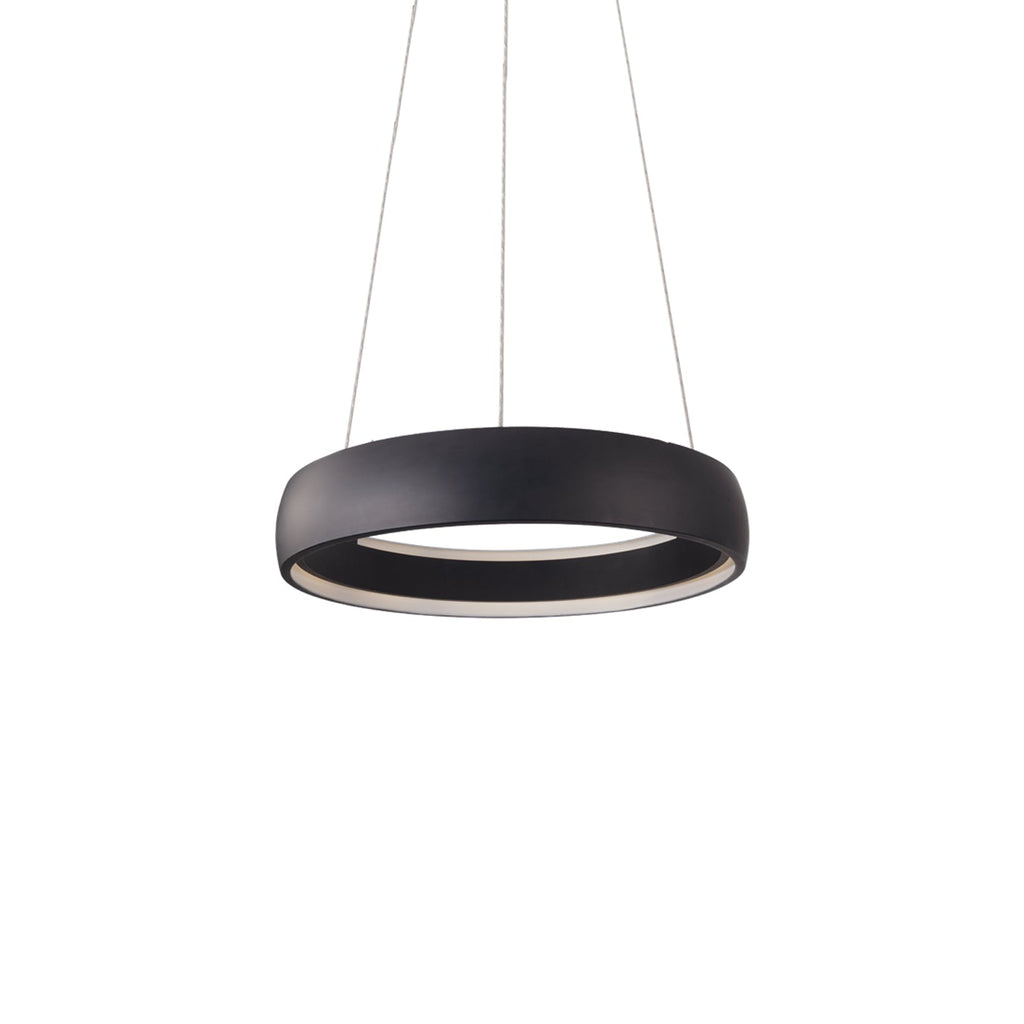 Halo 23-in Pendant — Black [Universal Voltage and 0-10 Dimming]