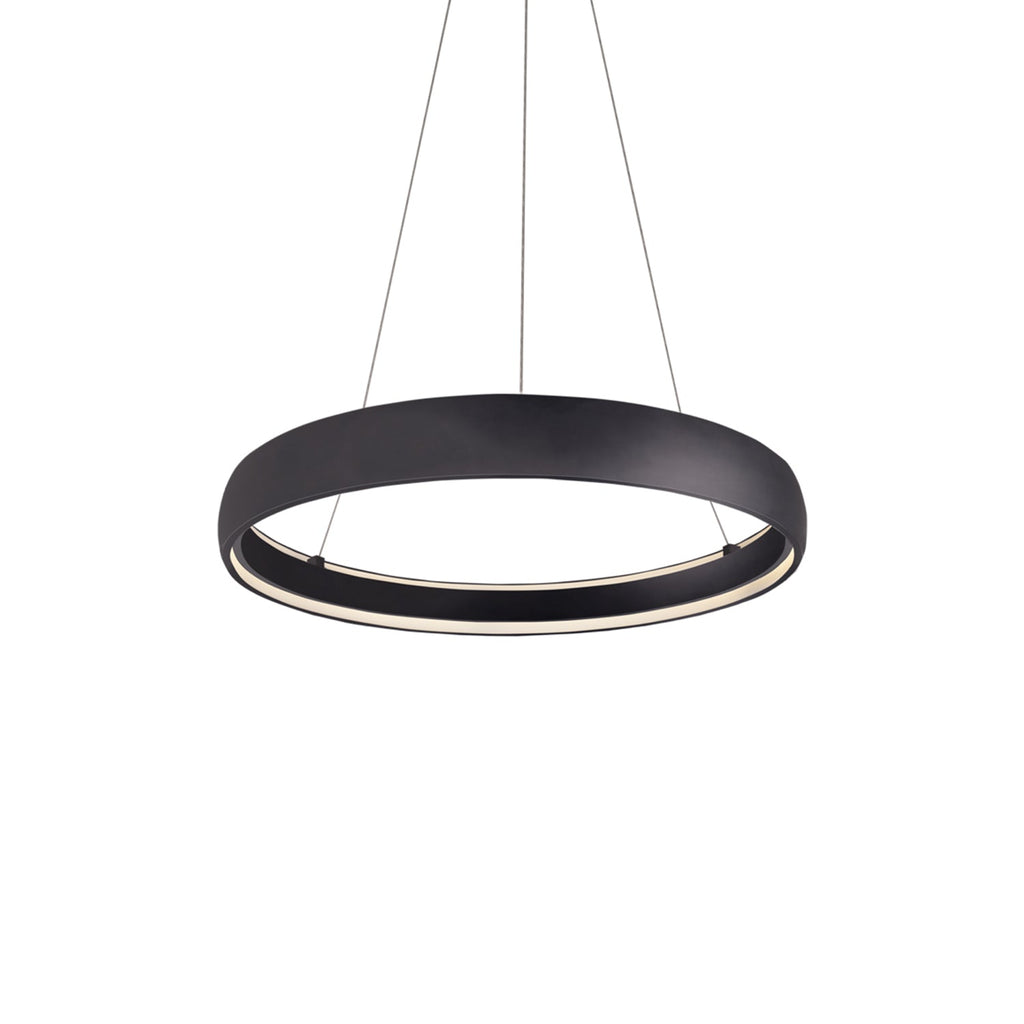 Halo 35-in Pendant — Black [Universal Voltage]