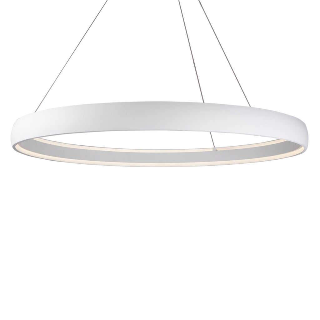Halo 72-in Pendant — White [Universal Voltage and 0-10 Dimming]