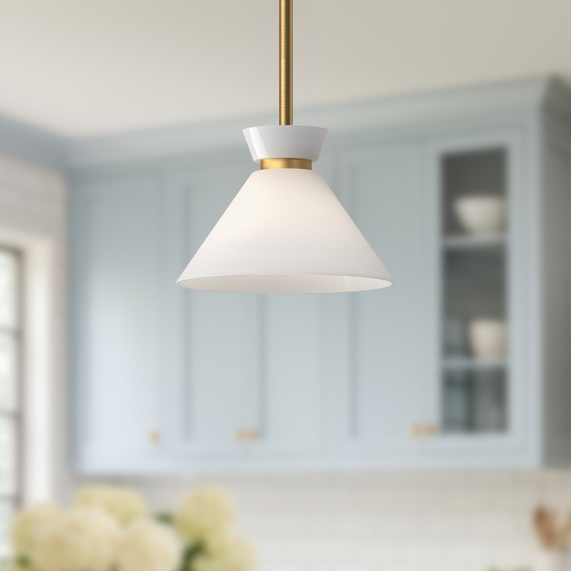 Halston 8-in Pendant