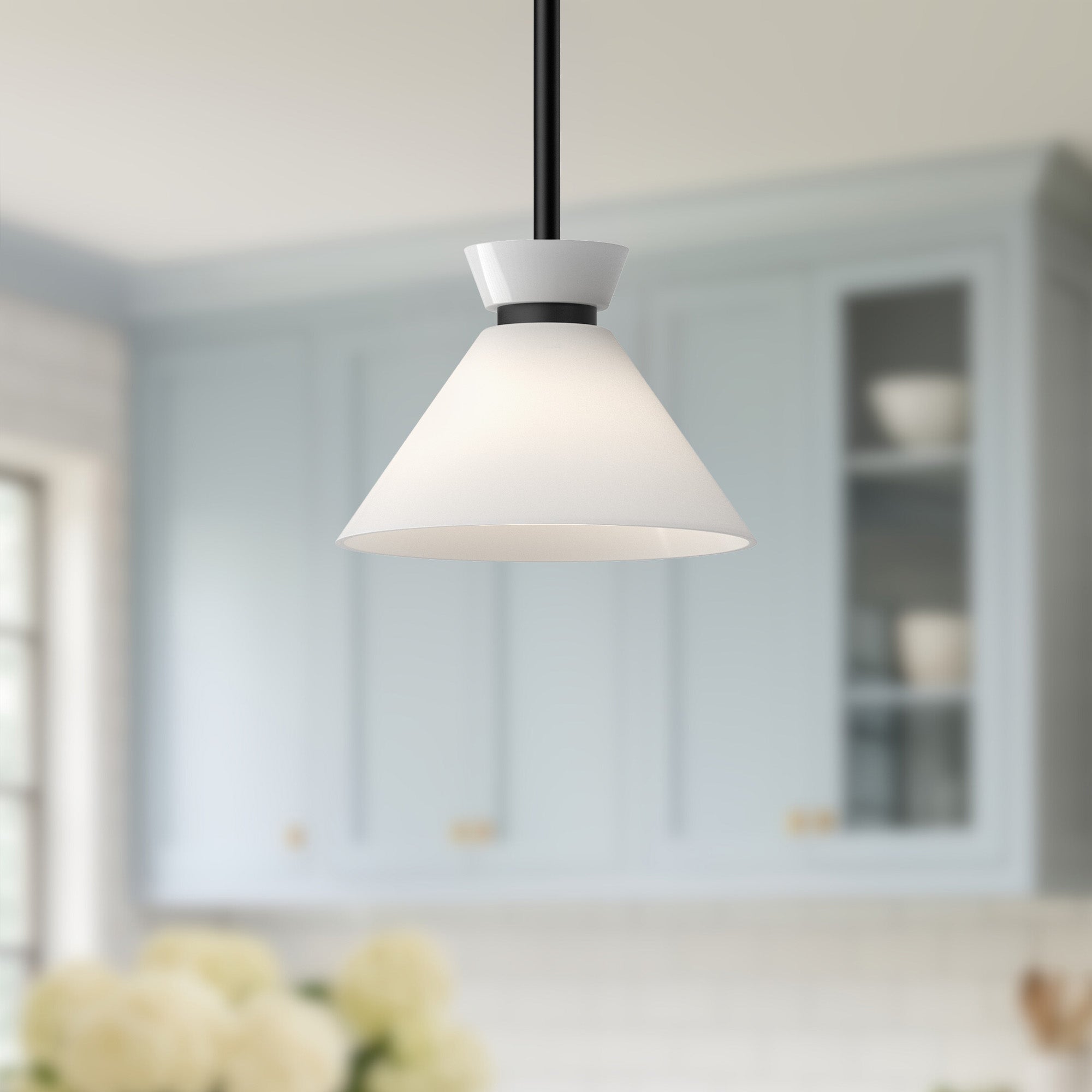 Halston 8-in Pendant