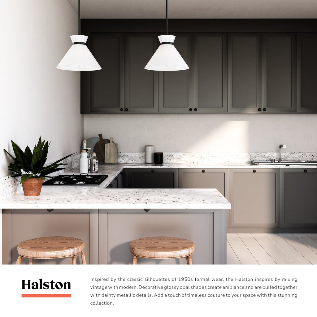 Halston 8-in Pendant