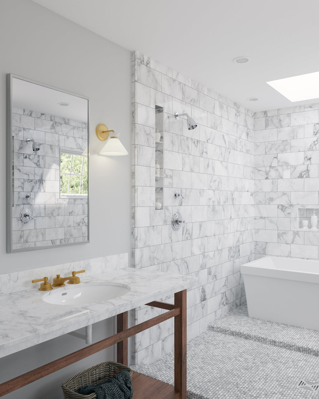 Halston 8-in Wall/Vanity Light