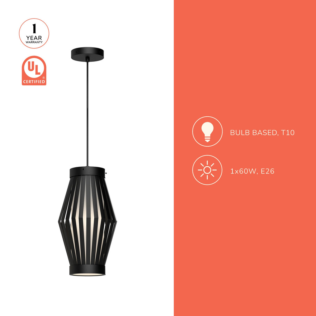 Hana 9-in Pendant