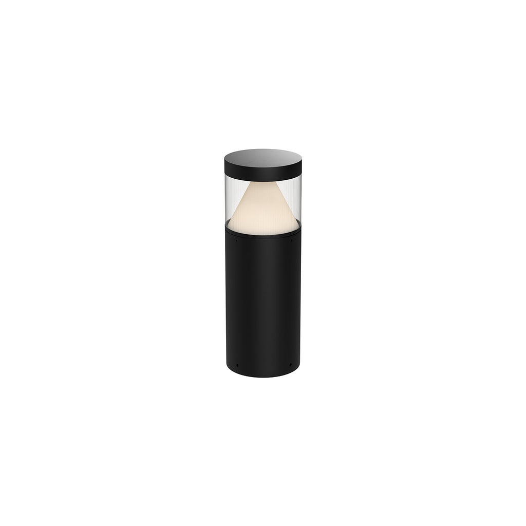 Hanover 18-in Exterior Bollard — Black [Universal Voltage]