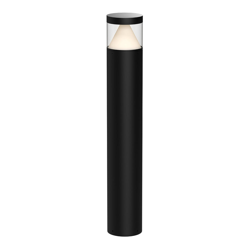 Hanover 40-in Exterior Bollard — Black [Universal Voltage]